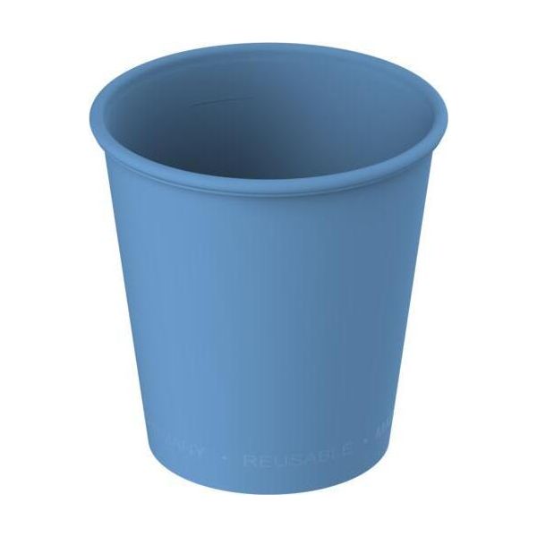 Versatile Tazza "Togo'"" Da 0,2 L Nei Colori Nero, Marrone, Blu, Verde E Rosso - Perfetta Per I Viaggi! Blu Accogliente"-image