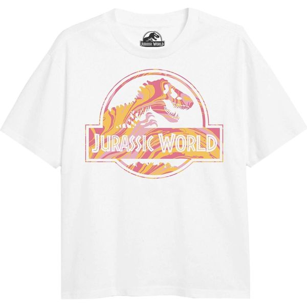 Jurassic Park - Maglietta Per Ragazze TV1937 (128) (Bianco)-image