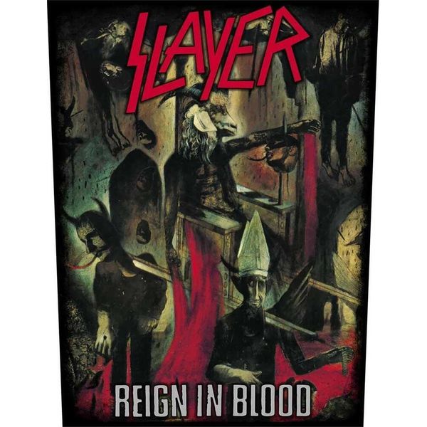 Slayer - Toppa "Reign In Blood"" RO5290 (Taglia Unica) (Rosso/Nero)"-image