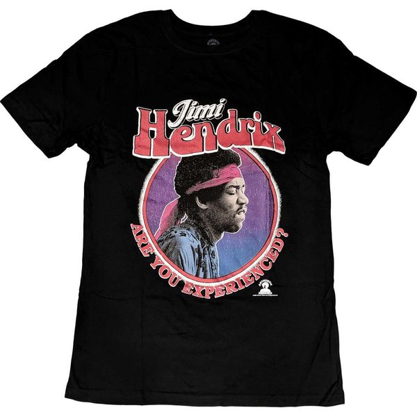 Jimi Hendrix - "Are You Experienced?"" Maglietta Da Uomo/Donna Unisex RO5420 (M) (Nero)"-image