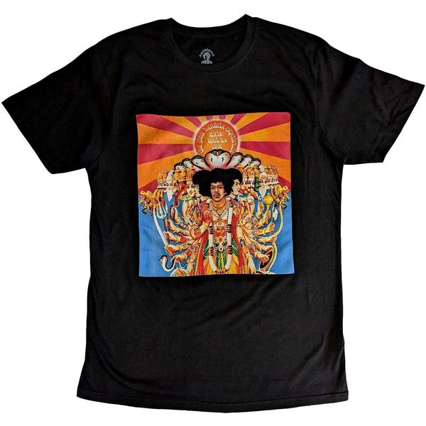 Jimi Hendrix - Maglietta "Axis Bold As Love"" Per Uomo/Donna Unisex RO5422 (L) (Nero)"-image
