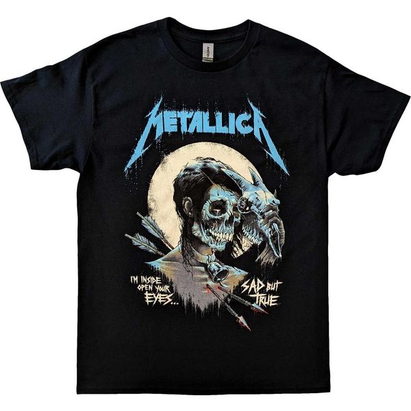 Metallica - Maglietta "Sad But True"" Per Uomo/Donna Unisex RO5481 (S) (Nero)"-image