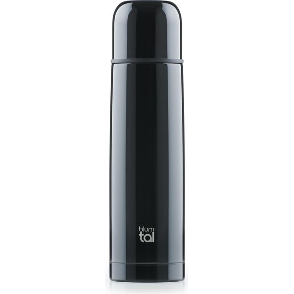 Fiaschetta Thermos Blumtal® Da 350 Ml Nera - Fiaschetta Sottovuoto In Acciaio Inox, Senza Bpa, A Prova Di Perdite Per Il Caldo E Il Freddo-image