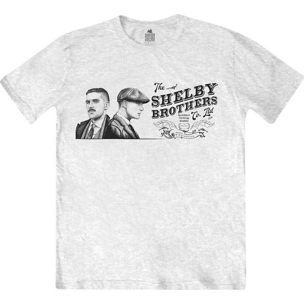 Peaky Blinders - Maglietta Da Uomo/Donna Unisex RO715 (L) (Bianco)-image