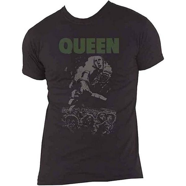 Queen - Maglietta "News Of The World"" Per Uomo/Donna Unisex RO1799 (S) (Nero)"-image