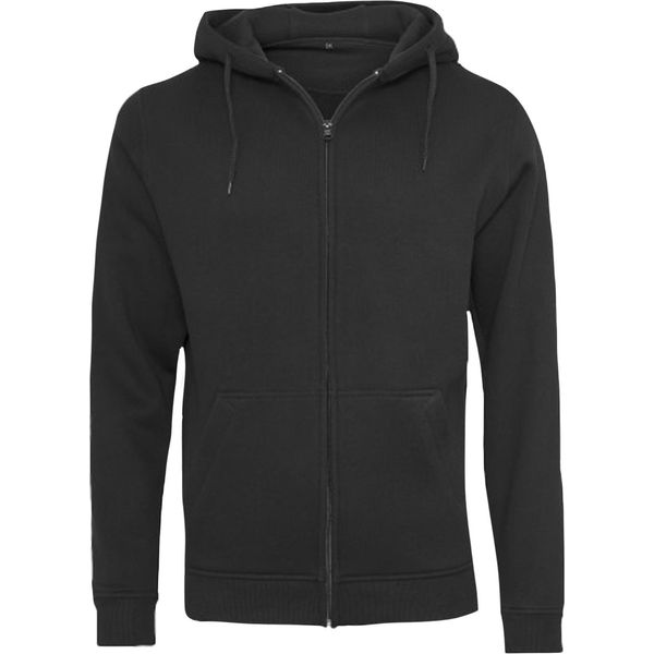 Build Your Brand - Felpa Con Cappuccio Da Uomo RW8837 (4XL) (Nero)-image