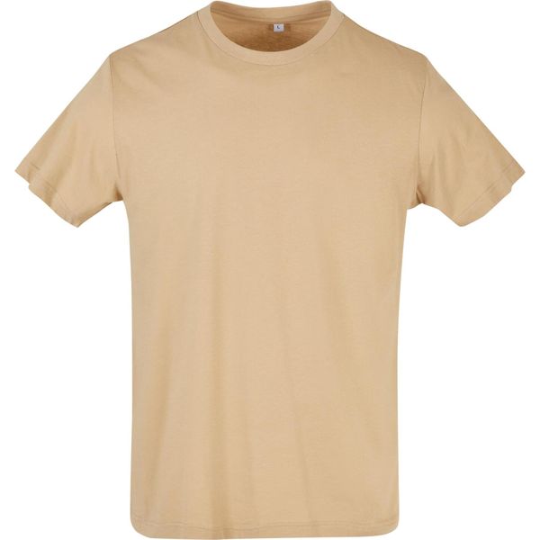 Build Your Brand - T-Shirt Girocollo "Basic"" Da Uomo RW8520 (Xs) (Union Beige)"-image