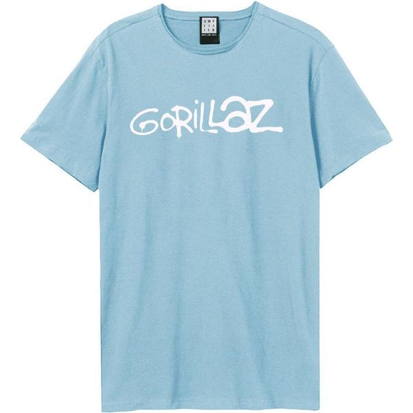 Amplified - Maglietta "Logo"" Per Uomo/Donna Unisex GD646 (Xl) (Blu Strano)"-image