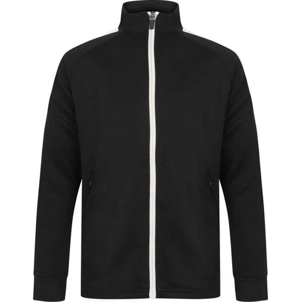 Finden & Hales Top Da Ginnastica In Maglia Da Ragazzo PC3083 (104) (Nero/Bianco)-image