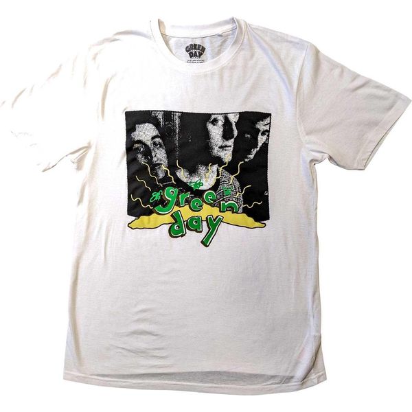 Green Day - Maglietta "Dookie"" Per Uomo/Donna Unisex RO5569 (S) (Bianco)"-image