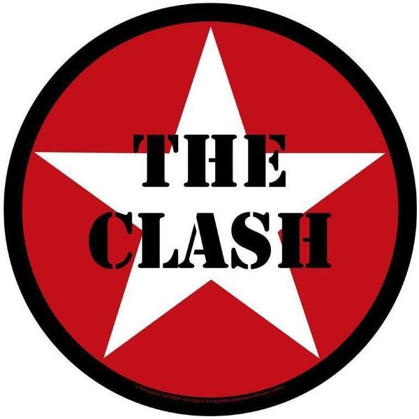 The Clash - Logo - Patch RO5534 (Taglia Unica) (Rosso/Bianco/Nero)-image