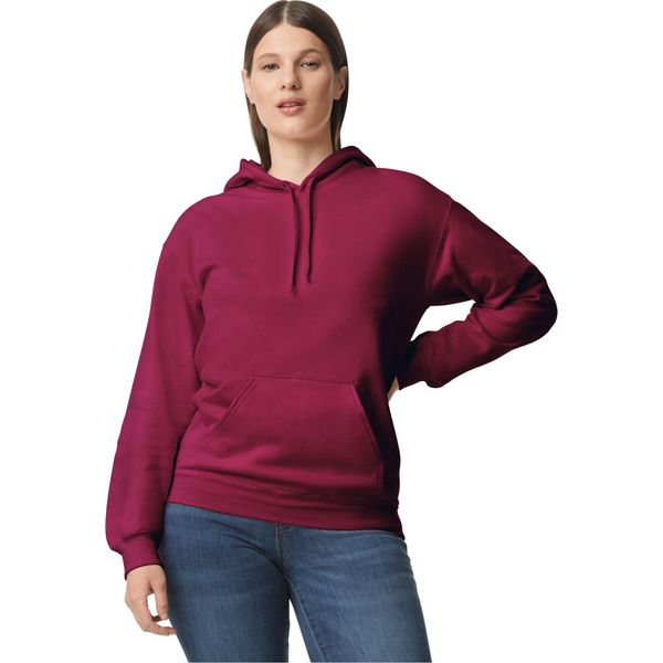 Gildan - Felpa Con Cappuccio "Softstyle"" Da Uomo PC5652 (3XL) (Rosso Vino)"-image