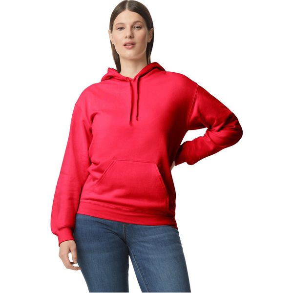 Gildan - Felpa Con Cappuccio "Softstyle"" Da Uomo PC5652 (4XL) (Rosso)"-image