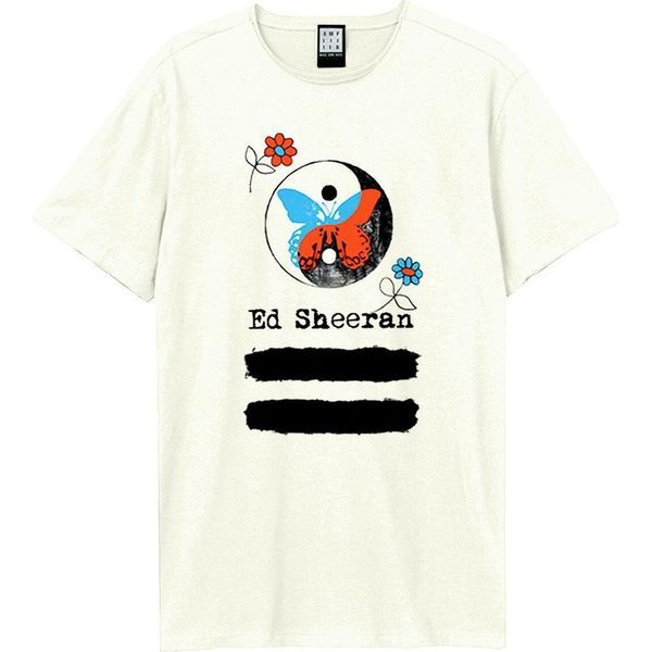 Amplified - Maglietta "Yin Yang"" Per Uomo/Donna Unisex GD1088 (3XL) (Bianco Sporco)"-image