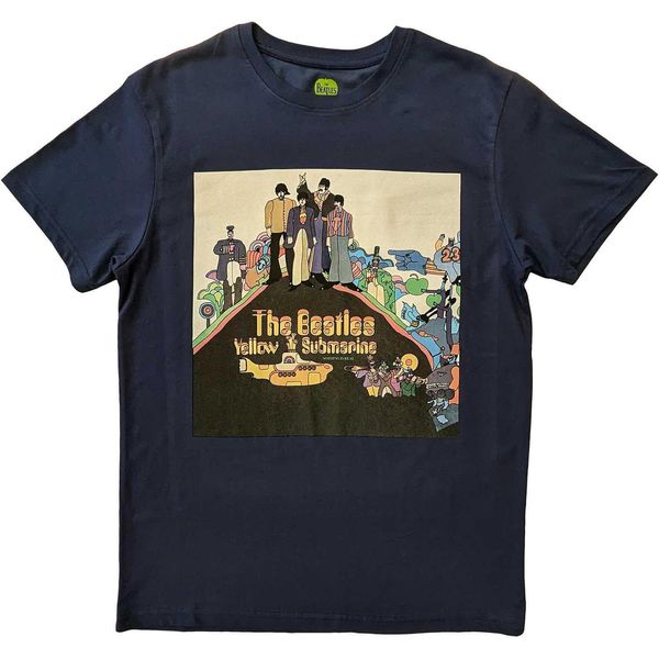 The Beatles - Maglietta "Yellow Submarine"" Per Bambini/Donne Unisex RO5690 (Xl) (Jeansblau)"-image