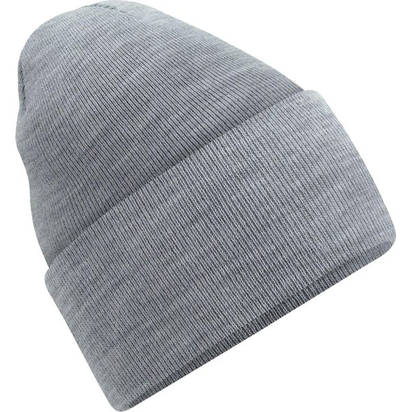 Beechfield - "Orginal"" Beanie Basso Legato Per Uomini/Donne Unisex BC5221 (Taglia Unica) (Grigio Cenere)"-image
