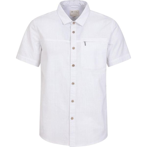 Mountain Warehouse - Camicia "Coconut"" Da Uomo A Maniche Corte MW645 (Xxs) (Bianco)"-image
