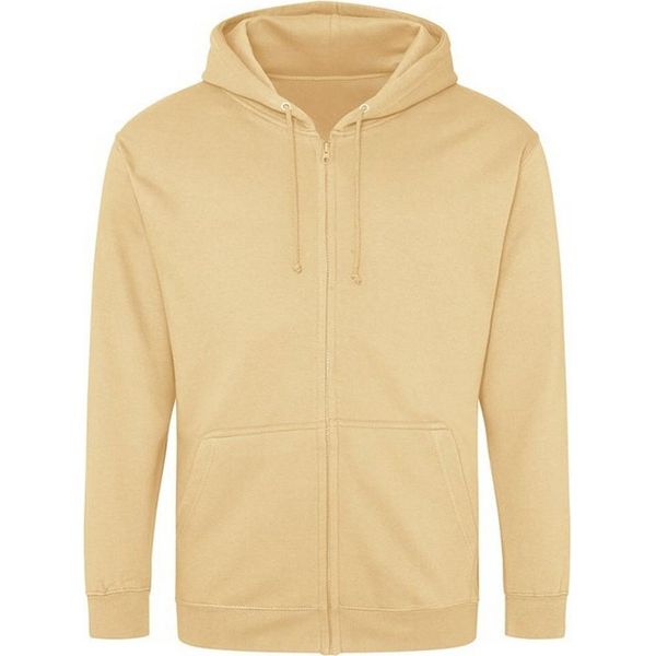 Awdis - Felpa Con Cappuccio E Zip Integrale Da Uomo PC5104 (Xxl) (Sand)-image