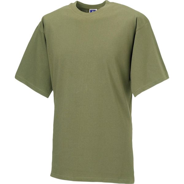Maglietta Russell Colours Classic Da Uomo BC577 (S) (Olive)-image