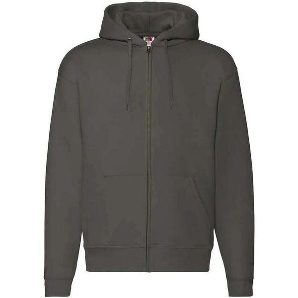 Fruit Of The Loom - Felpa Con Cappuccio "Premium"" Per Uomo/Donna Unisex PC5444 (L) (Charcoal)"-image