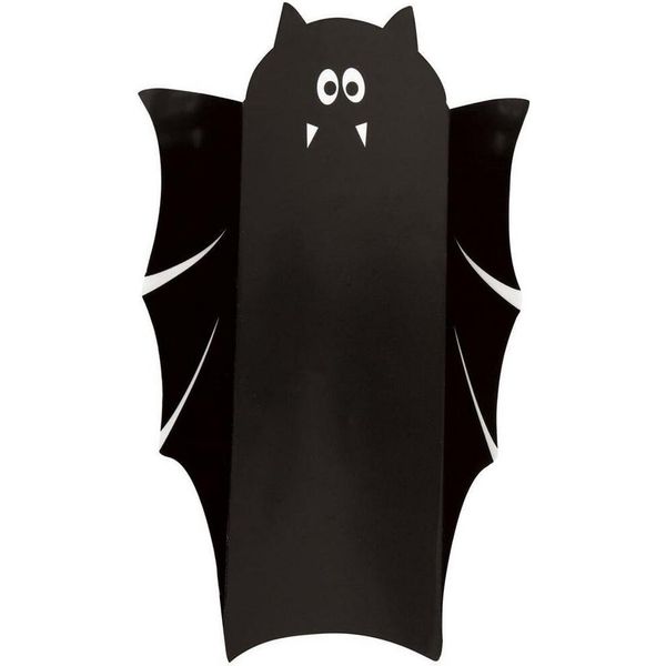 Unique Party - Bat Cute Wrap 8-Pack SG25601 (Taglia Unica) (Nero/Bianco)-image