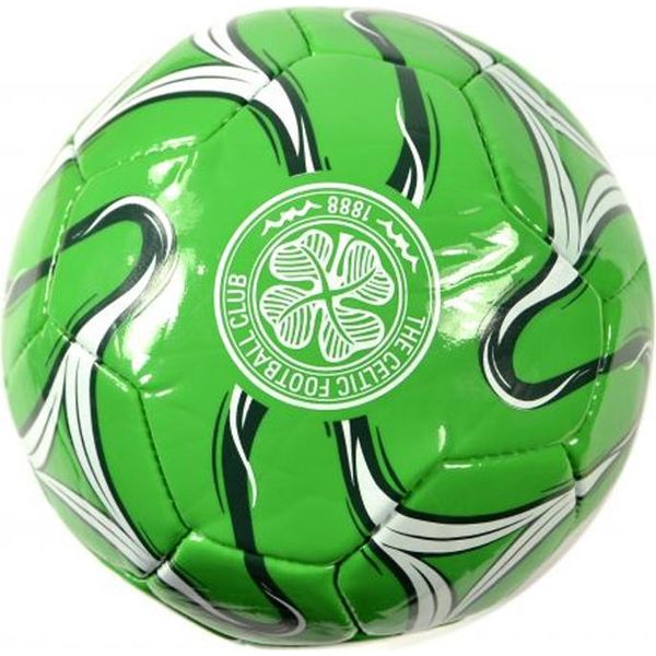 Celtic Fc - Pallone Da Calcio "Cosmos"" BS3679 (1) (Verde/Bianco)"-image