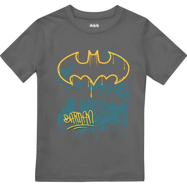 Batman - Maglietta "Eroe Della Notte"" Per Ragazzi TV2549 (128) (Carbone)"-image