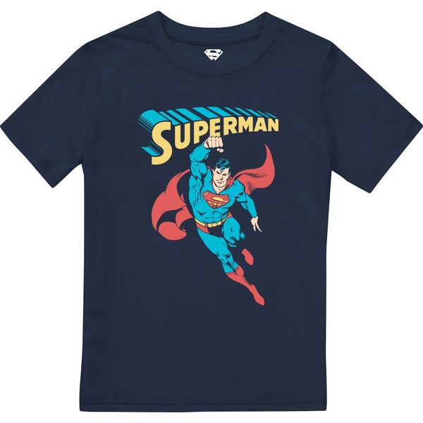 Superman - Maglietta "Superhero"" Per Ragazzi TV2598 (116) (Blu Navy)"-image