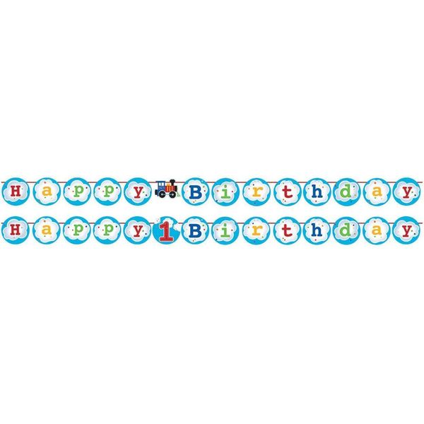 Creative Party - Ferrovia - Bandiera, Nastro SG26511 (Taglia Unica) (Multicolore)-image
