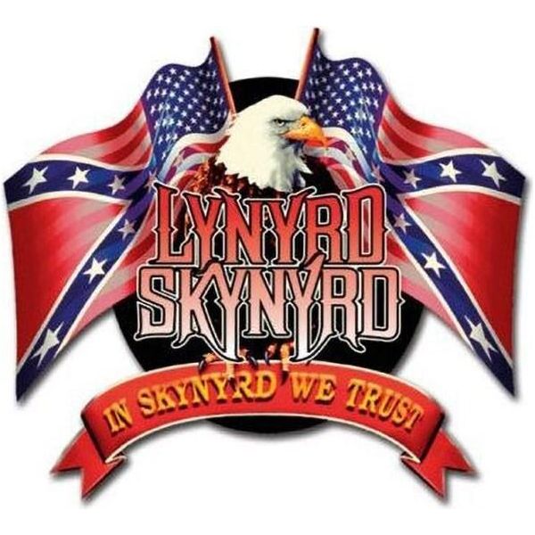 Lynyrd Skynyrd - Cartolina, Eagle RO7923 (Taglia Unica) (Rosso/Blu/Bianco)-image