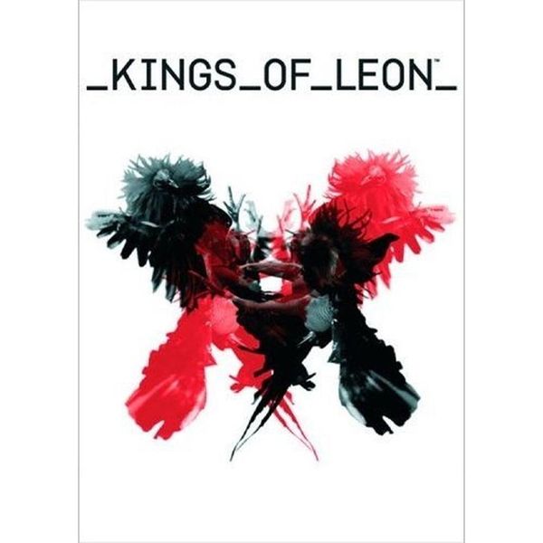 Kings Of Leon - Cartolina, Logo RO8043 (Taglia Unica) (Bianco/Rosso/Nero)-image