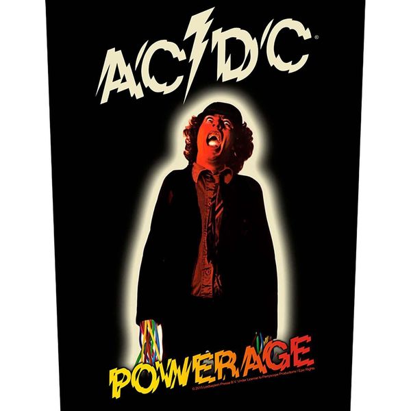 Ac/Dc - Toppa "Powerage"" RO8303 (Taglia Unica) (Nero/Bianco/Rosso)"-image