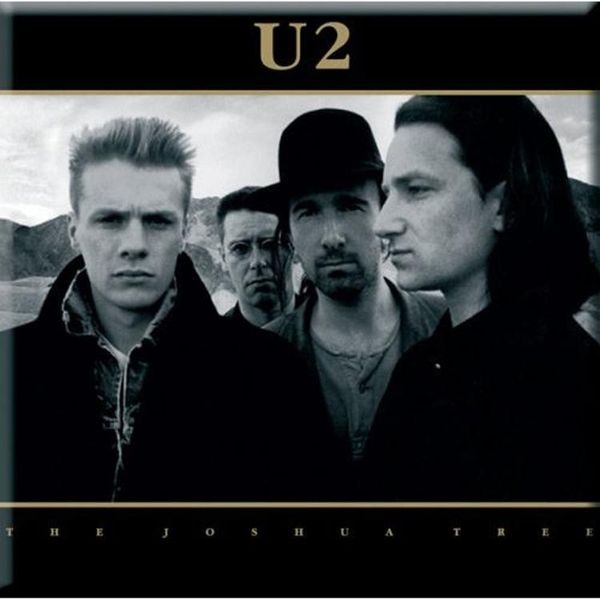 U2 - Magnete Da Frigo "The Joshua Tree"" RO8285 (Taglia Unica) (Nero/Bianco)"-image