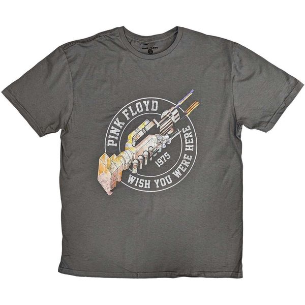 Pink Floyd - Maglietta "Wish You Were Here 1975"" Per Uomo/Donna Unisex RO8489 (S) (Antracite)"-image