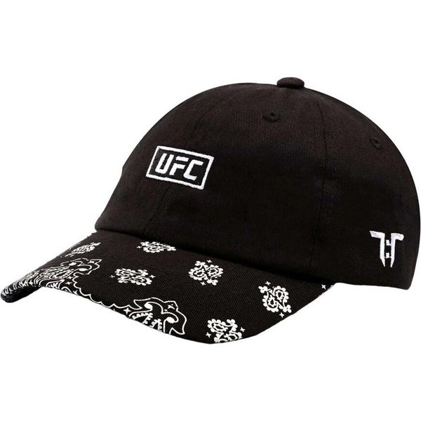 Tokyo Time - Cappellino Da Baseball "Ufc"" Per Uomo/Donna Unisex RO8586 (Taglia Unica) (Nero/Bianco)"-image