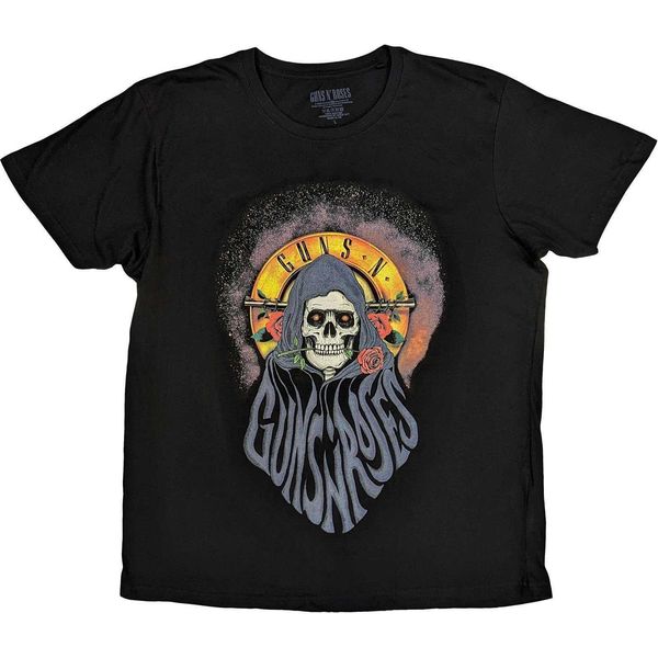 Guns N Roses - Maglietta "Reaper"" Per Uomo/Donna Unisex RO8540 (Xl) (Nero)"-image
