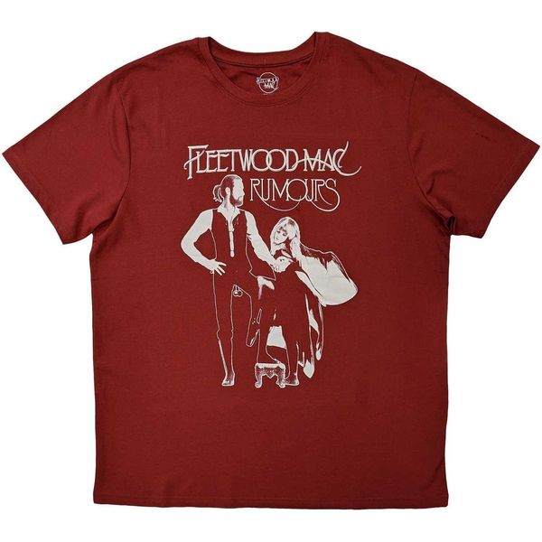 Fleetwood Mac - Maglietta "Rumours"" Da Donna RO4105 (L) (Rosso)"-image