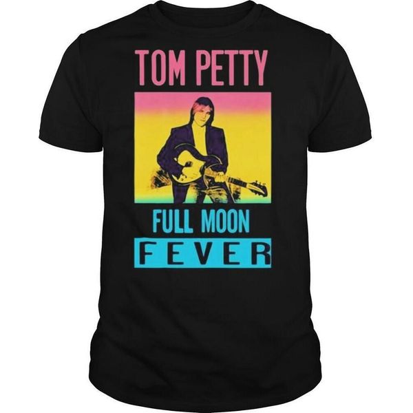 Tom Petty & The Heartbreakers - Maglietta "Full Moon Fever"" Per Bambini/Donne Unisex RO5698 (M) (Schwarz)"-image