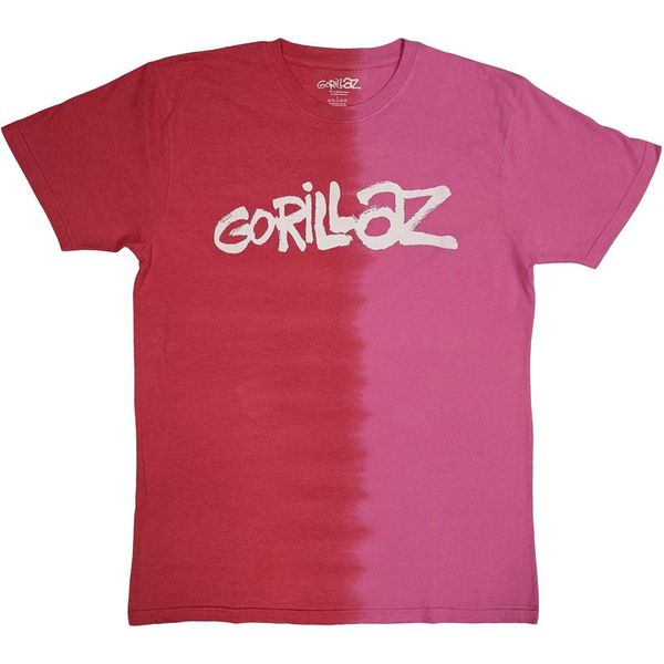 Gorillaz - Maglietta Logo Per Uomo/Donna Unisex RO5773 (Xl) (Rosso)-image