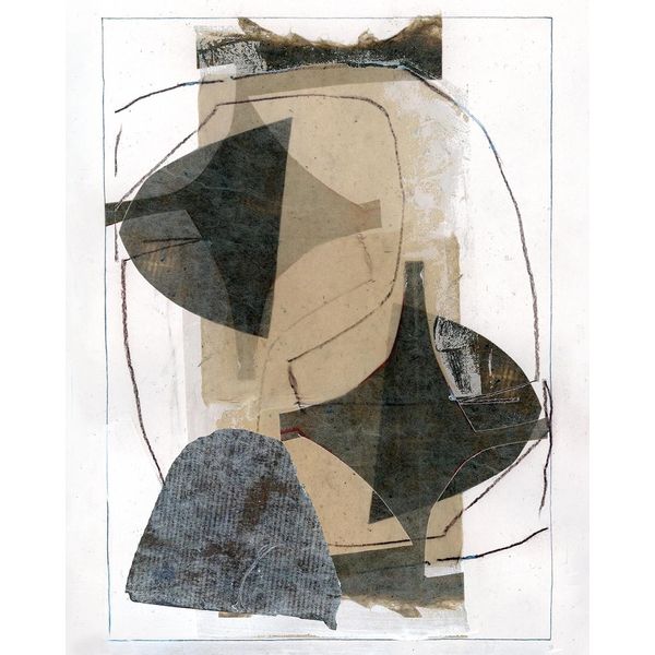 Cartissi - Stampa Su Tela "Hampstead Heath I"" PM7213 (50 Cm X 40 Cm) (Beige/Nero)"-image