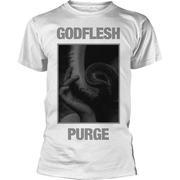 Godflesh - Maglietta "Purge"" Per Uomo/Donna Unisex PH3342 (Xl) (Bianco)"-image