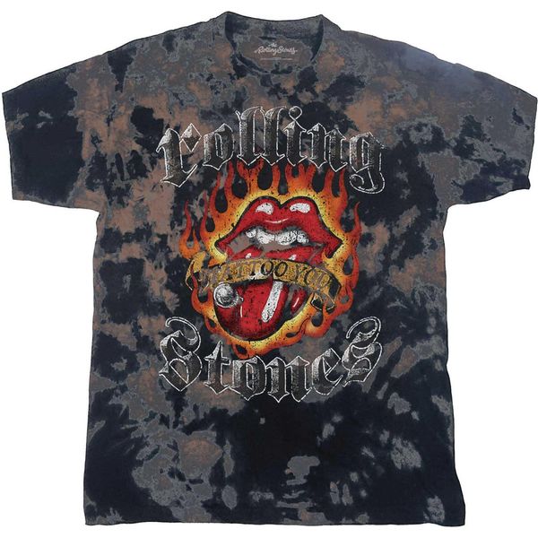 The Rolling Stones - Maglietta "Tattoo"" Per Bambini RO5875 (116) (Grigio)"-image