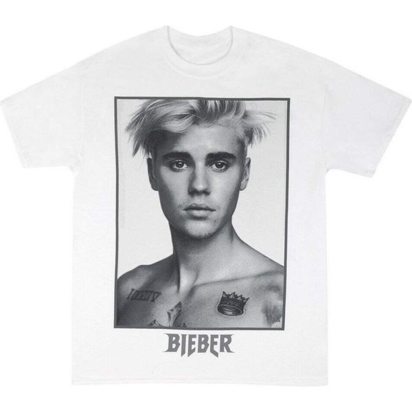 Justin Bieber - Maglietta "Sorry"" Da Donna RO6025 (S) (Bianco)"-image