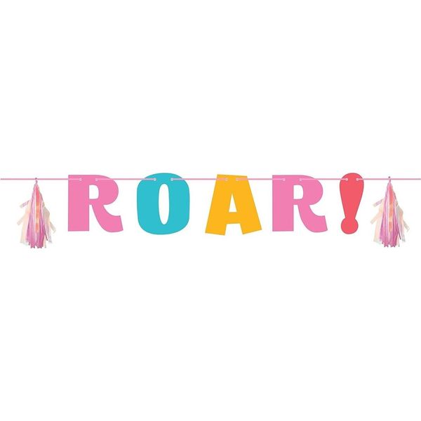 Creative Party - Nastro - Bandiera "Roar!"" SG26480 (Taglia Unica) (Colorato)"-image