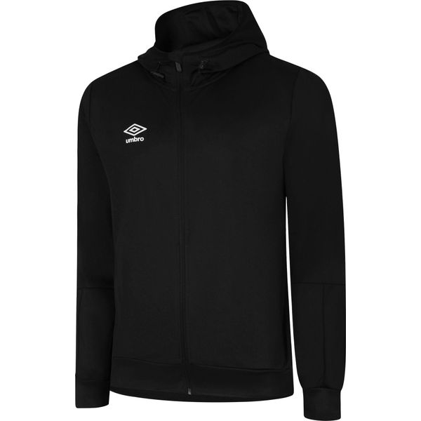 Umbro - Felpa Con Cappuccio "Total Training"" Da Uomo UO1864 (3XL) (Nero/Bianco)"-image