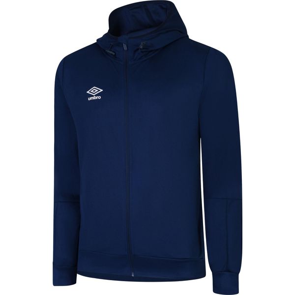 Umbro - Felpa Con Cappuccio Con Zip "Total Training"" Da Uomo UO1864 (M) (Blu/Nero)"-image