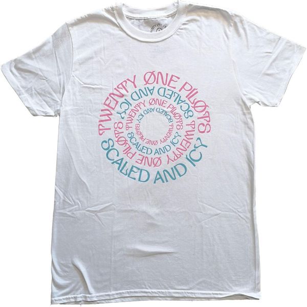 Twenty One Pilots - T-Shirt FüR Herren/Damen Unisex RO9727 (M) (Weiß)-image