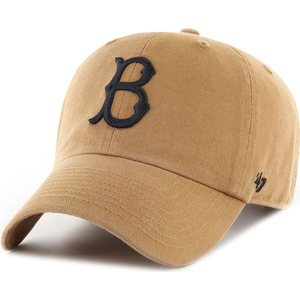 47 Brand Strapback Cap - Clean Up Los Angeles Dodgers Cammello-image