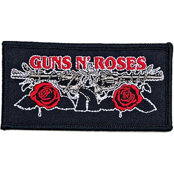 Guns N Roses - Old Fashioned Guns - Toppa Da Stirare - Cotone RO8786 (Taglia Unica) (Nero/Rosso/Bianco)-image