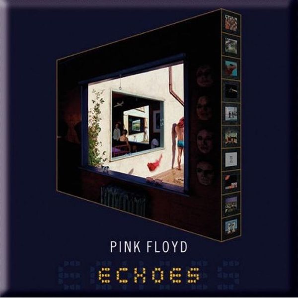 Pink Floyd - Magnete Da Frigo "Echoes"" RO8845 (Taglia Unica) (Blu Scuro)"-image
